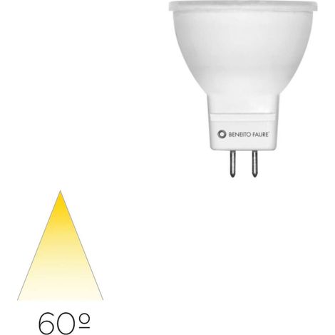 Lampadina LED Dicroica Tutto MR11 4W 3000K 250lm 60º 12V Bianco - Beneito & Faure, Soluzione Illuminotecnica ad Alta Efficienza (1/4)