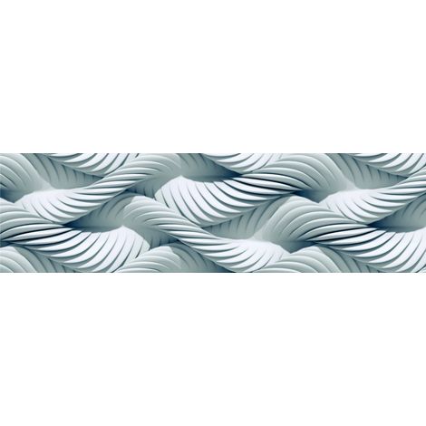 Frise auto-collante Creative 14cm x 500cm – Motif tresses multicolores – Vinyle respectueux de l'environnement – Facile à poser sans colle – Ag Art