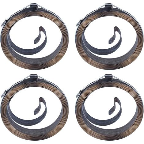 4 Stück Rückstoßstarterfeder für Honda GX160 GX200 GX120 168F 170F Motor 28442-ZH8-003