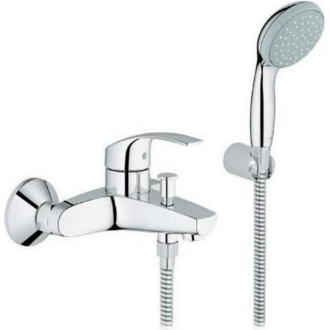 Miscelatore monocomando vasca esterno con accessori linea eurosmart