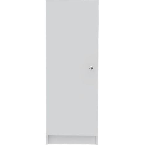 Credenza Belleria, stile minimalista con 4 ripiani e design compatto (1/5)