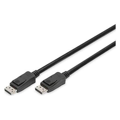 Digitus-Kabel DisplayPort Herren 20-poliger DisplayPort Herren Schwarz 20-poliger DisplayPort 3 m (1/4)