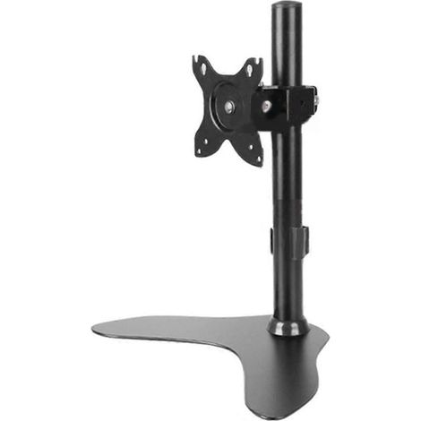 Support de bureau pour écran 14-27 pouces avec bras articulé, large base stable et hauteur réglable. (1/5)