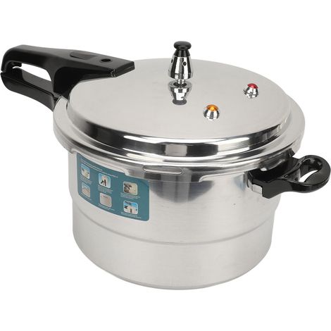 Autocuiseur multifonction avec soupapes de sécurité en aluminium et plaque vapeur, compatible avec les plaques à induction et les cuisinières à gaz, 30 cm / 11,8 pouces (1/5)