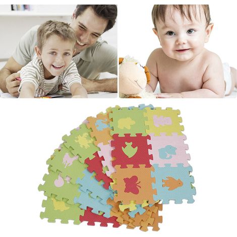Lot de 36PCS de Tapis Puzzle Animaux Epais 9mm Jouet pour Bébé Enfant Unisexe Garçon Fille (1/5)