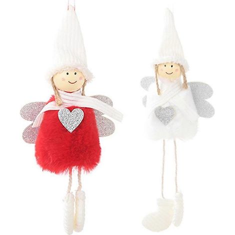 Adornos colgantes para el árbol de Navidad, decoración de ángel navideño, regalos de Acción de Gracias (1/5)