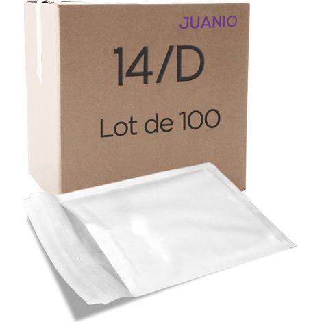 Enveloppe matelassée - JUANIO - D/4 - 20 x 27,5 cm - Lot 100 - Fermeture adhésive (1/5)