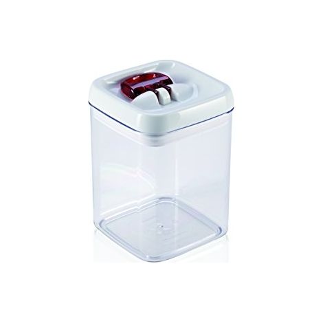 Leifheit Fresh & Easy boîte de conservation rouge 1,6L (1/2)
