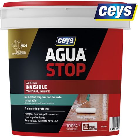 Aguastop Invisible 1l Hydrofuge Invisible Puissant - Ceys