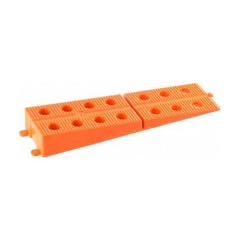 Cale crantée H170C de 170 mm - Conditionnement Seau de 50 pièces (1/4)