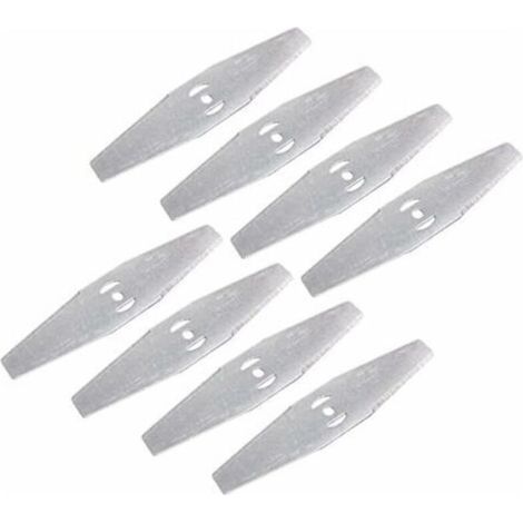 Lame de tondeuse à gazon métal 16PCS – Accessoire pour coupe-bordure – Longueur 150mm – Pour agriculture et foresterie (1/5)