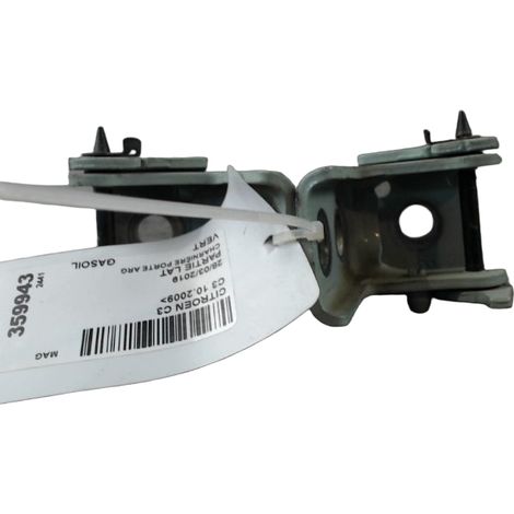 Charnière Porte Arg CITROEN C3 2009- [PRODUIT D'OCCASION]♻️9671887180