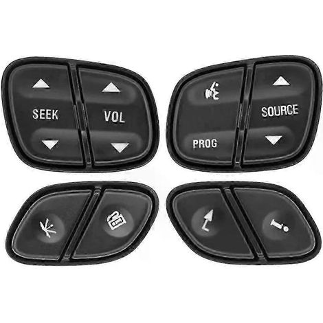 LED-Lenkradbeleuchtung mit Radioquellenschalter 1999442 Passend für GMC Yukon, Hummer H2, Chevrolet Avalanche, Silverado-JXLGV (1/5)