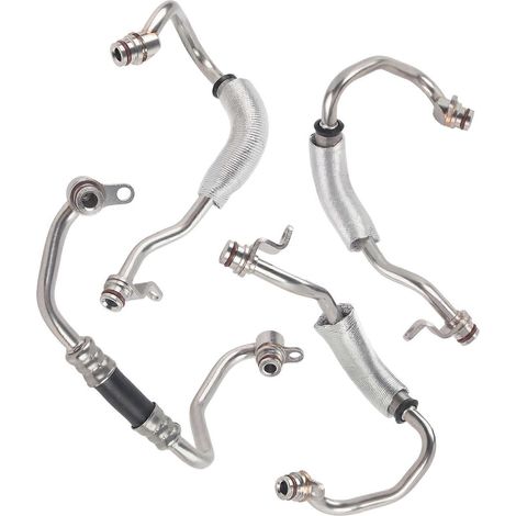 11537558902, 11537563707, 11537558901, 11537558899 Durite de retour et d'alimentation du liquide de refroidissement du turbocompresseur pour BMW 335i xDrive (1/5)