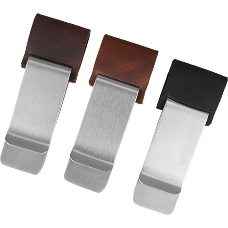 Porte-crayons en acier inoxydable, clip pour cahiers à spirale et (1/5)