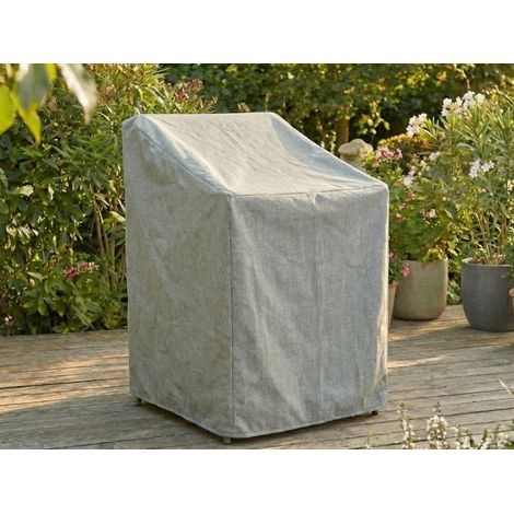 Housse de protection Cover Garden pour chaises empilables - 66 x 66 x 110/80 cm - Jardiline (1/2)