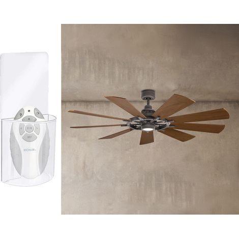 Deckenventilator mit Licht & wendbaren Flügeln in 2 Dekoren, Ø 165cm (1/5)