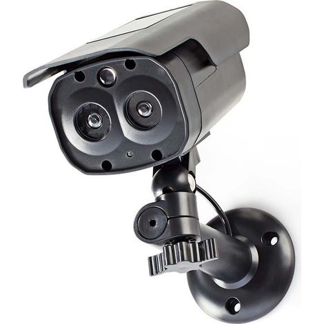 Nedis Cámara de Seguridad Simulada Tubular IP44 Negro NE550670582 (1/5)