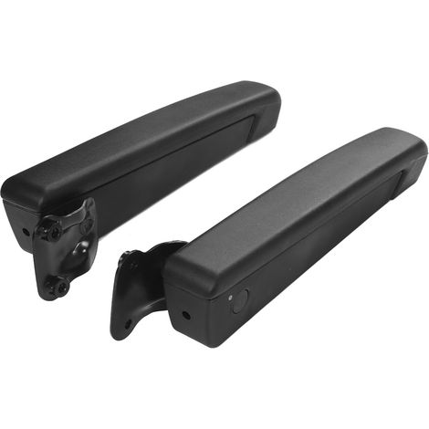 Accoudoir de Siège Auto Réglable Paire Résistant aux Chocs Mousse PU Noir Universel pour Voitures Camions (1/5)