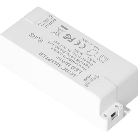 DC12V 3A 36W transformateur LED certifié AC100-240V bloc d'alimentation pour luminaires DIY (série Q-36W/AD150GW-1203000) (1/5)