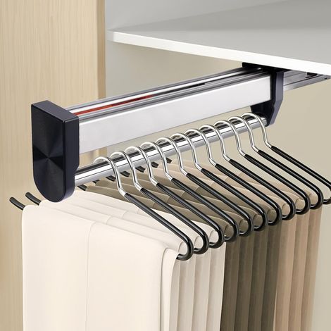 Stainless Steel Sliding Cabinet Valet (1/5)