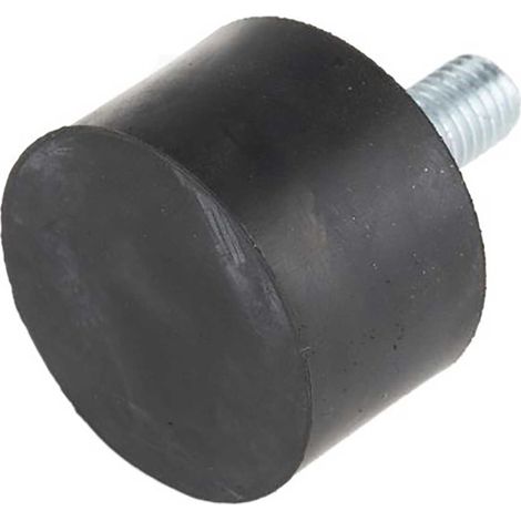Plot antivibratoire mâle RS PRO M4 Ø 15mm en Acier Inoxydable ( Prix pour Paquet de 2 )