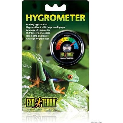 Exo Terra Hygrometer Analog Schwarz 5,5 cm
