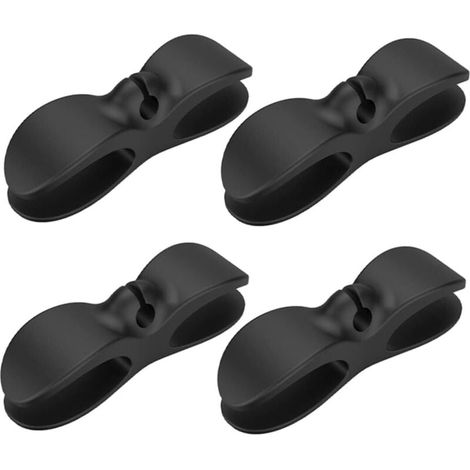 KZQ Set di 4 maniglie autoadesive per porte scorrevoli, maniglie adesive per portefinestre e balconi, maniglie per mobili da cucina (bianche) (1/4)