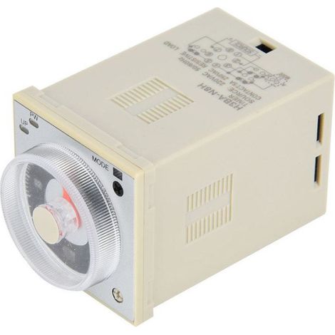 minuterie Temps de relais temporel haute précision 8 broches Timer 1.2s à 300H 220VAC / 24VDC / AC electronique relais (1/4)