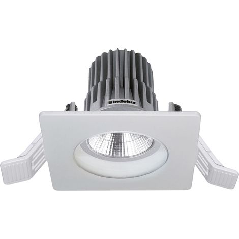 Empotrable techo INEL Fixed Square IP65 LED COB 6.20W 797lm(661lm) CRI90 4000K 40º Blanco (1/2)