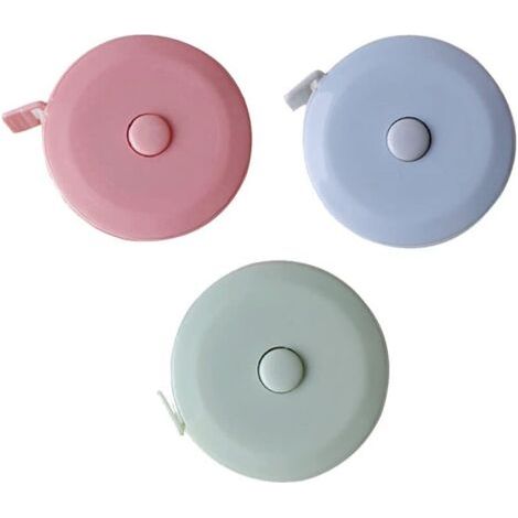 ALLIANDIS3 Piece Tape Measure, 150cm/59in Retractable Body Tape Measure Customized Tape Measure for Measuring Length, Chest, Waist, etc (1/4)