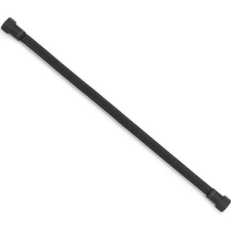 Flexible sanitaire NOIR POLYMÈRE Øintér.8mm - Femelle 1/2" - Femelle 1/2" NOIR MAT - 300mm - TAQ PREMIUM - Tucai