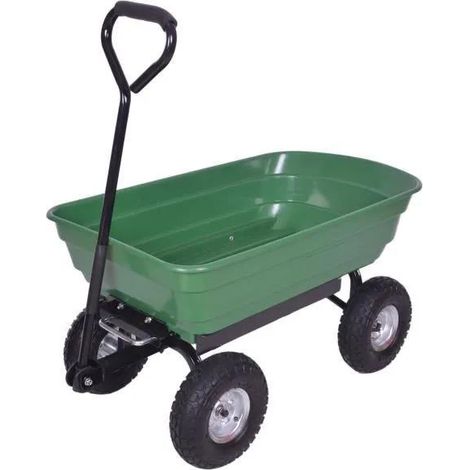 Remolque basculante greenstar 250kg verde 930x505mm