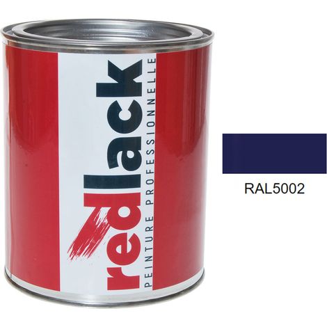 Barattolo da 1L di vernice – RAL 5002 – Blu oltremare – satinata – multisupporto – Redlack