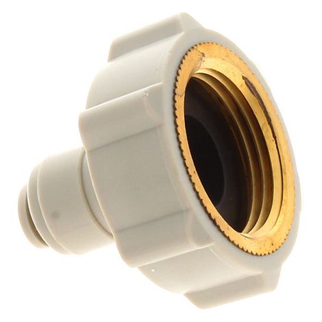Adaptateur femelle 3/4-1/4 pour réfrigérateur – Connexion sécurisée pour WHIRLPOOL et INDESIT – Écrou de serrage efficace – Wpro (1/3)