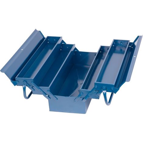 Werkzeugkoffer TB101E, 530x200x210 mm, 5-teilig, Metallbox (1/3)