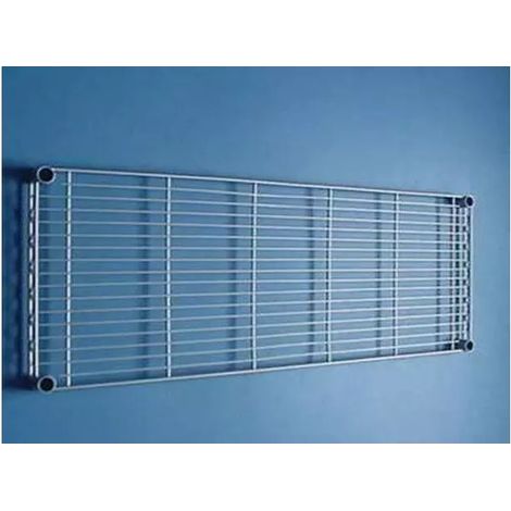 scaffale in cromo - 90x35cm