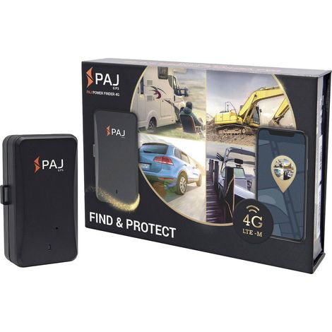 PAJ GPS POWER FINDER 4G Traceur GPS traceur de véhicules noir 1 pc(s) C686562 (1/5)