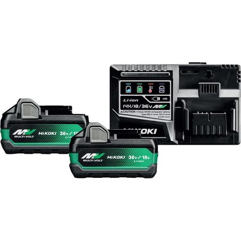 HiKOKI UC18YSL3JHZ UC18YSL3JHZ MV Start Pack 2.5Ah/5.0Ah 18V HIKU18YSL3JH