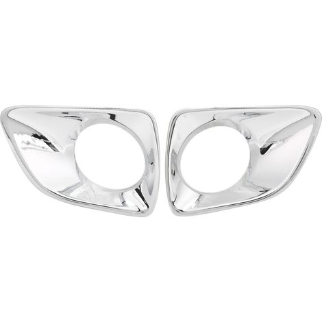 Baguette de finition chromée en deux parties pour cache de feu antibrouillard avant, pour Nissan Navara NP300 Frontier 2015-2019 (1/5)