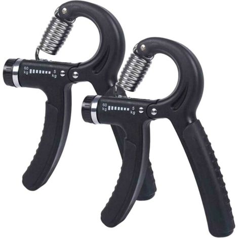 Entraîneur de force de préhension (lot de 2) pour un renforcement de la force de 5 à 60 kg (1/5)