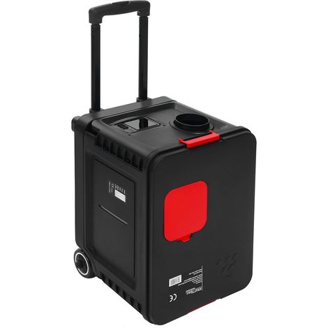 Mobiler LCD-Ölheizer 9 kW mit Fernbedienung Kraft&Dele