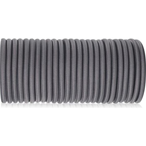 Corde élastique de sécurité grise 4 mm x 30 m, sangle élastique, filet de chargement, articles fixes (1/5)