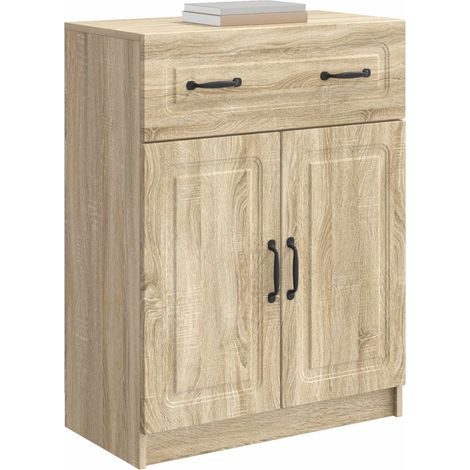 Sideboard/Anrichte/Buffet Sonoma-Eiche 66 x 34,5 x 87 cm Holzwerkstoff LXWW719573 (1/5)