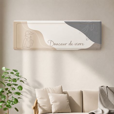 Housse de climatiseur mural grand 3P 103x24x32cm motif Douceur d'Automne 3p 103 24 32cm 120 g – Livraison gratuite