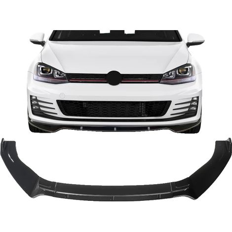 Spoiler avant, matériau ABS + PC, installation facile, compatible avec Golf GTI MK7/MK7.5, pour les modèles 2013-2020, design aérodynamique sportif
