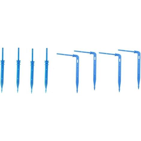 Lot de 70 goutte-à-goutte en forme de flèche, kit d'irrigation goutte-à-goutte, système d'irrigation de 10 à 12 cm, pour potager, jardin, serre (1/5)