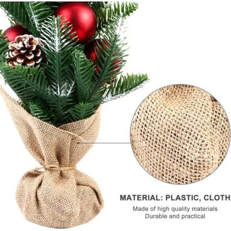 1PC LÉGER RÉTILISABLE Décoratif Durable de Noël Ornement Pour Le Co-Travailleur sapin de noel - arbre de noel decoration de noel (1/4)