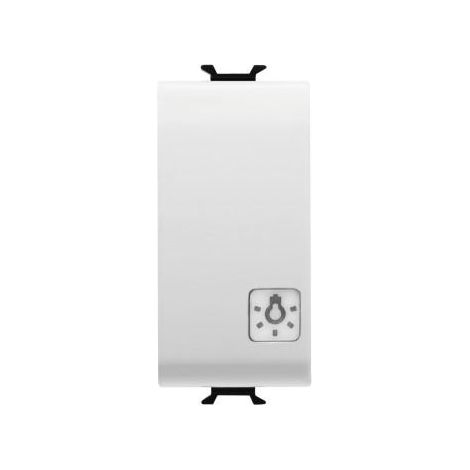 B-P 1M 1P NO 16A ''LUMIERE'' BLANC GEWISS GW10151