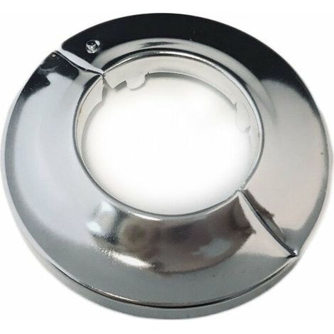 Rosace Ouvrable - Laiton Chromé - Trou 3/4 Pouces - Pour Plomberie Et Décoration Intérieure - 1 Pièce